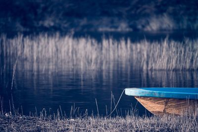 Scenic view of lake