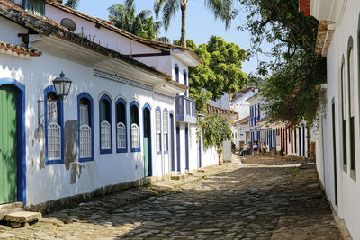 Street amidst buildings in city