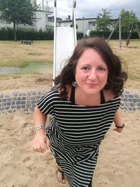 Portrait of a smiling young woman