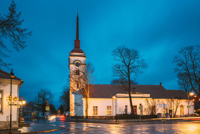 Church in city