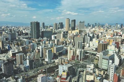 Aerial view of cityscape