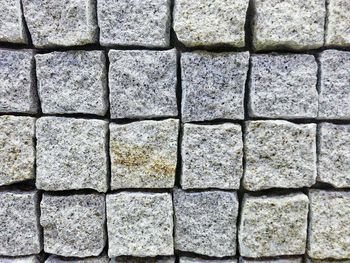 Full frame shot of stone wall