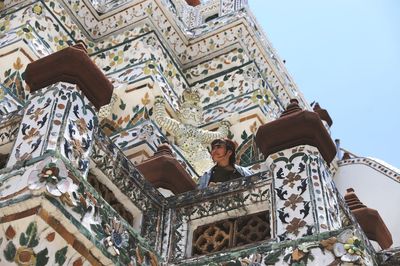 A part of wat arun temple