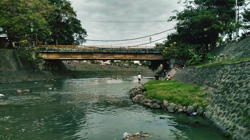Bridge over river