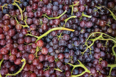 Full frame shot of grapes