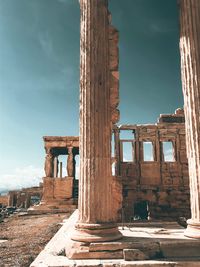 Old ruins against sky