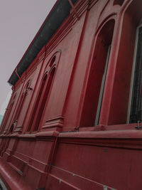 Low angle view of building against sky