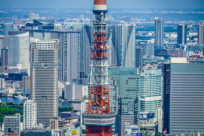 Buildings in city