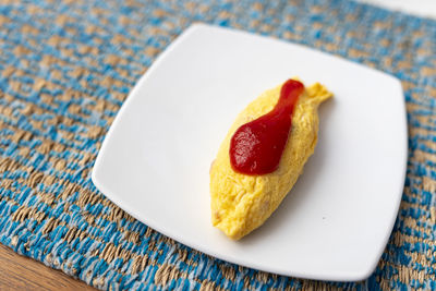 Close-up of food in plate