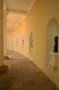 View of corridor of historic building