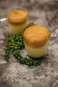 Close-up of drink on table