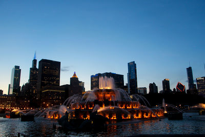 View of buildings at waterfront