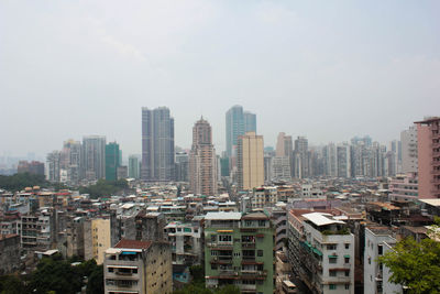 Cityscape against sky