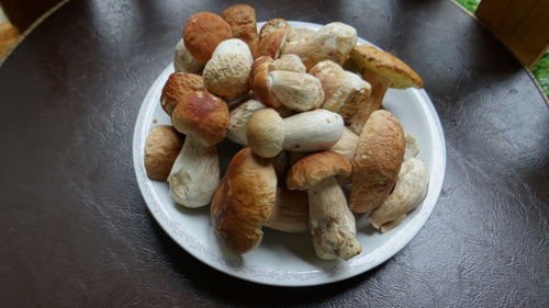 Close-up of served food