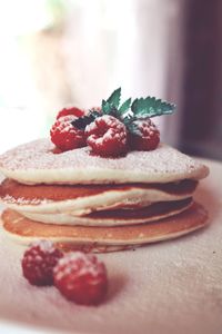 Close-up of cake on plate