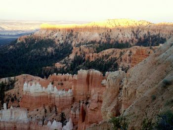 Idyllic view of bryce canyon national park against sky