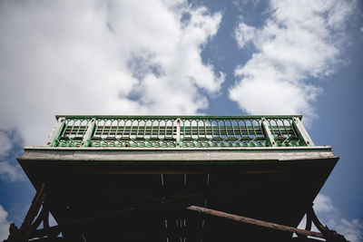 Low angle view of building against sky