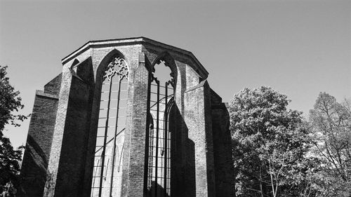 Low angle view of built structure