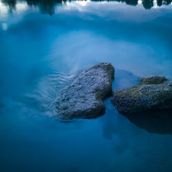 Rocks on sea shore