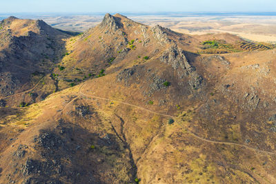 Aerial view of landscape