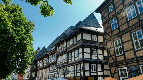 Low angle view of building against sky