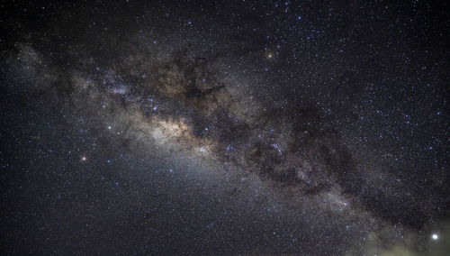 Full frame shot of stars in sky at night