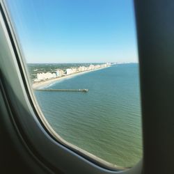 View of sea against sky