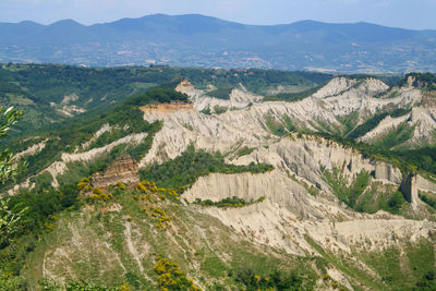 Aerial view of landscape