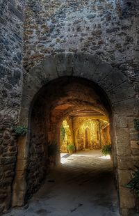 View of tunnel