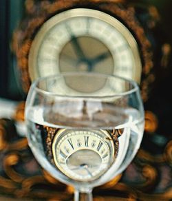 Close-up of clock