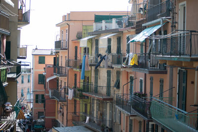 Residential buildings against sky