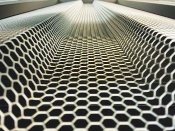 Close-up of metal grate