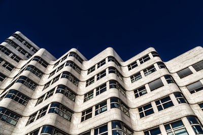 Low angle view of buildings in city