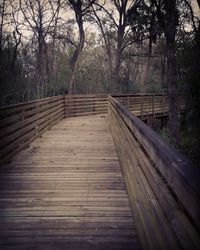 Boardwalk against sky