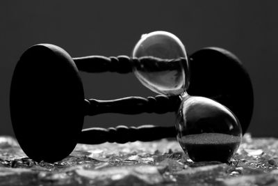 Close-up of drinking glass