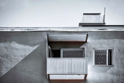 Low angle view of building against sky