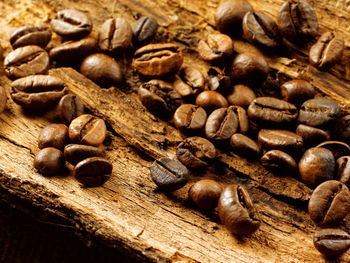 Full frame shot of coffee beans