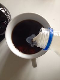 Close-up of coffee cup
