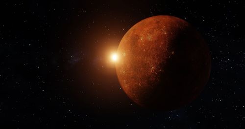 View of moon against sky at night