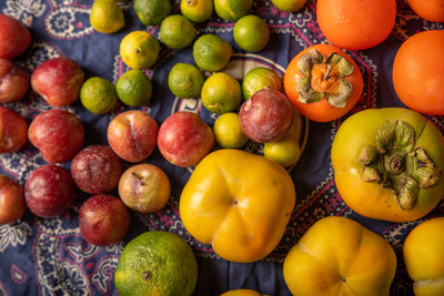 Full frame shot of fruits