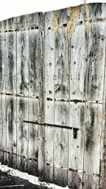 Close-up of weathered wall