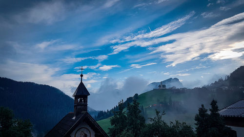 Panoramic view of cathedral and buildings against sky