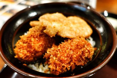 Close-up of food in bowl