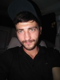 Portrait of young man