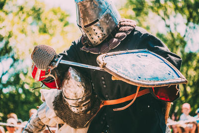 Close-up of people playing outdoors