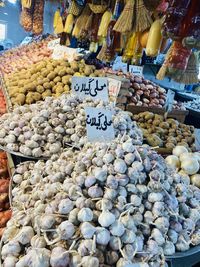 Various fruits for sale in market