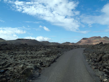 The island of lanzarote