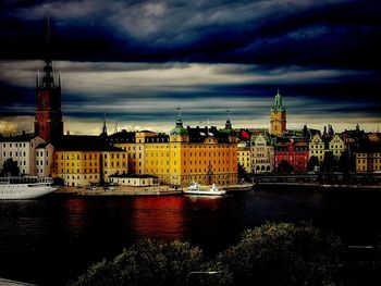 River with buildings in background