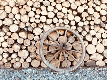Stack of firewood
