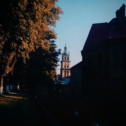 View of church against sky